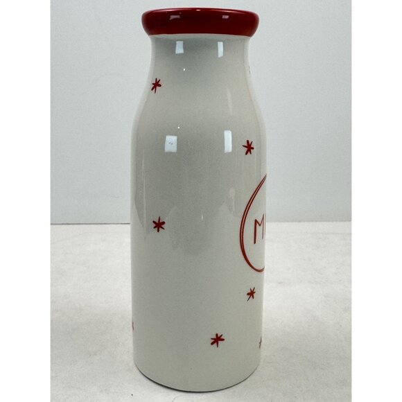 Santa's Cookies and Milk Ceramic Set Christmas Plate and Jug Holiday Treats NEW - Picture 8 of 16